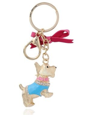 Juicy Couture Scottie Dog Bag Charm Keychain